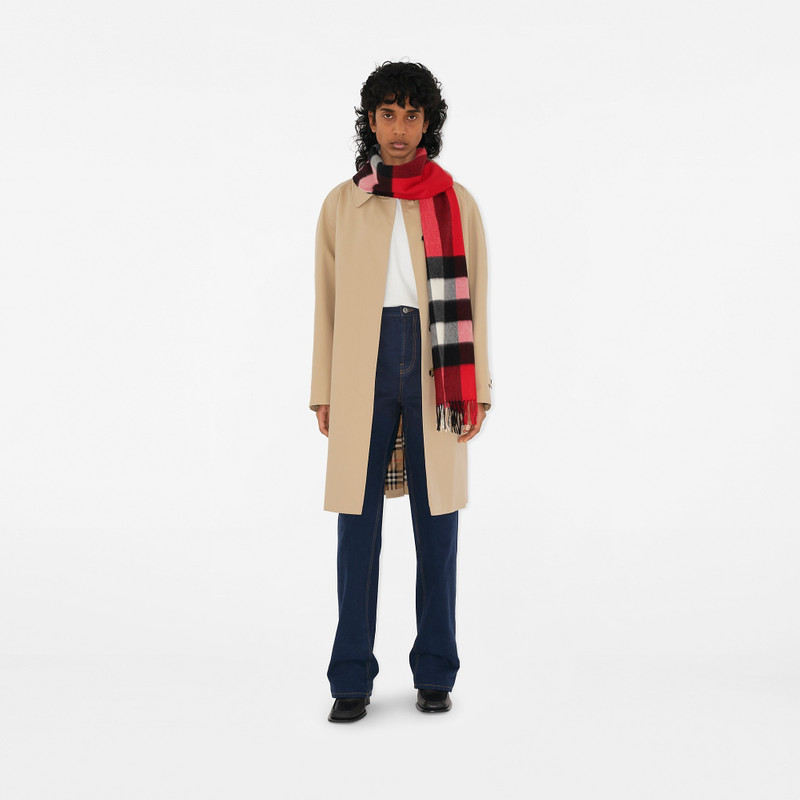Check Cashmere Scarf 5