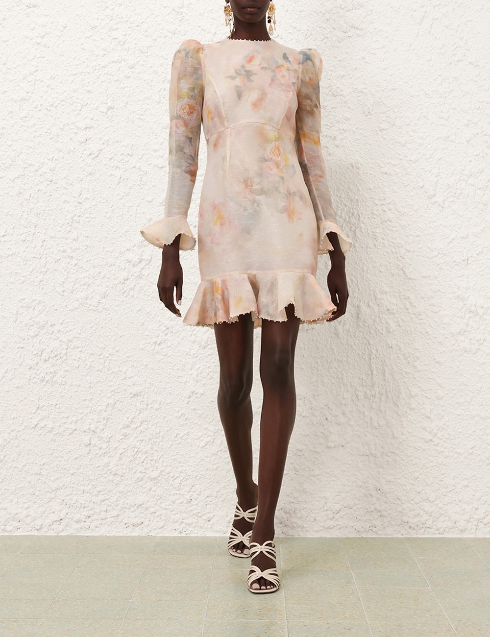 CRUSH FLOWER MINI DRESS - 7