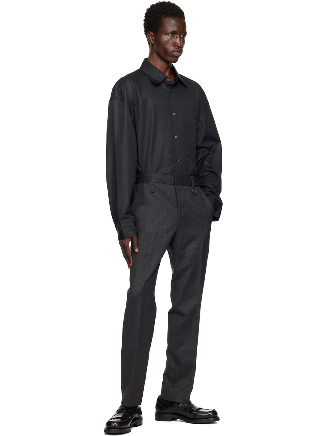 Black Essential Shirt - 4