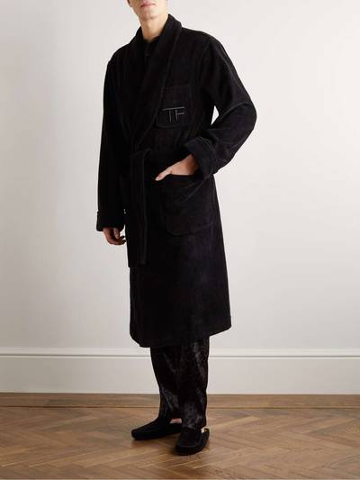 TOM FORD Shawl-Collar Cotton-Terry Robe outlook