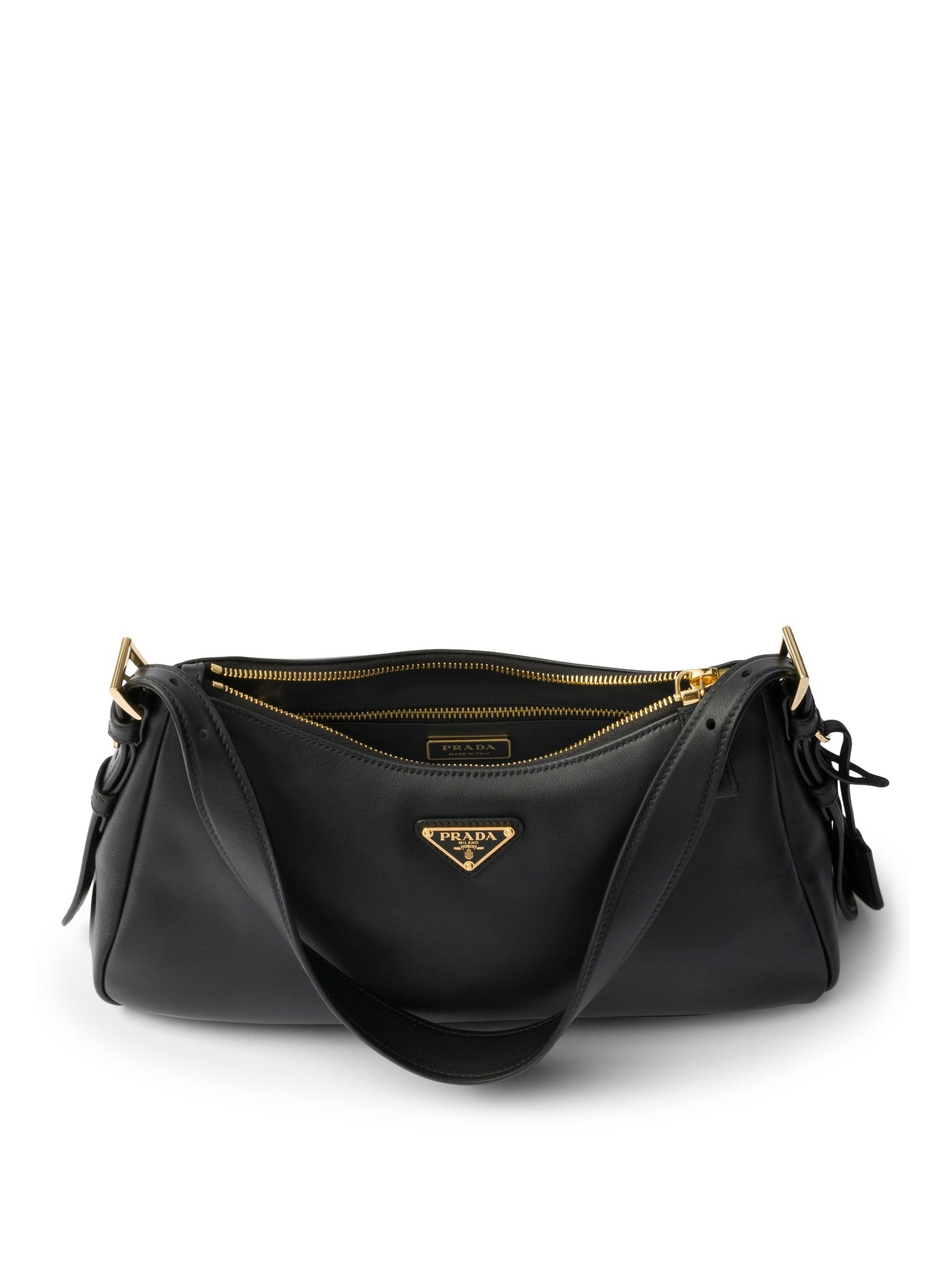 PRADA AIMEE MEDIUM LEATHER SHOULDER BAG - 5