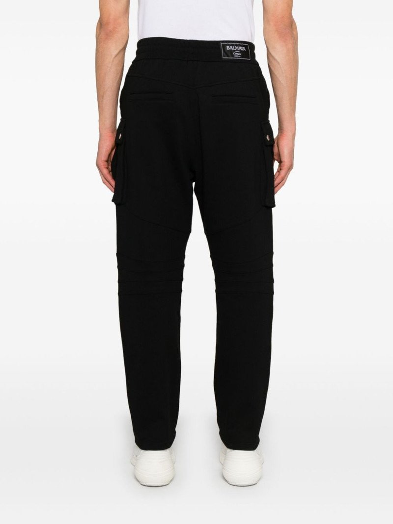 ribbed-panel track pants 4