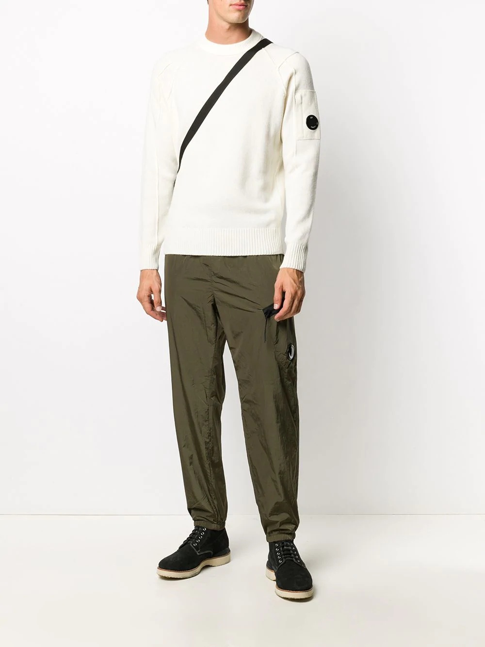 slim-fit track trousers  - 2