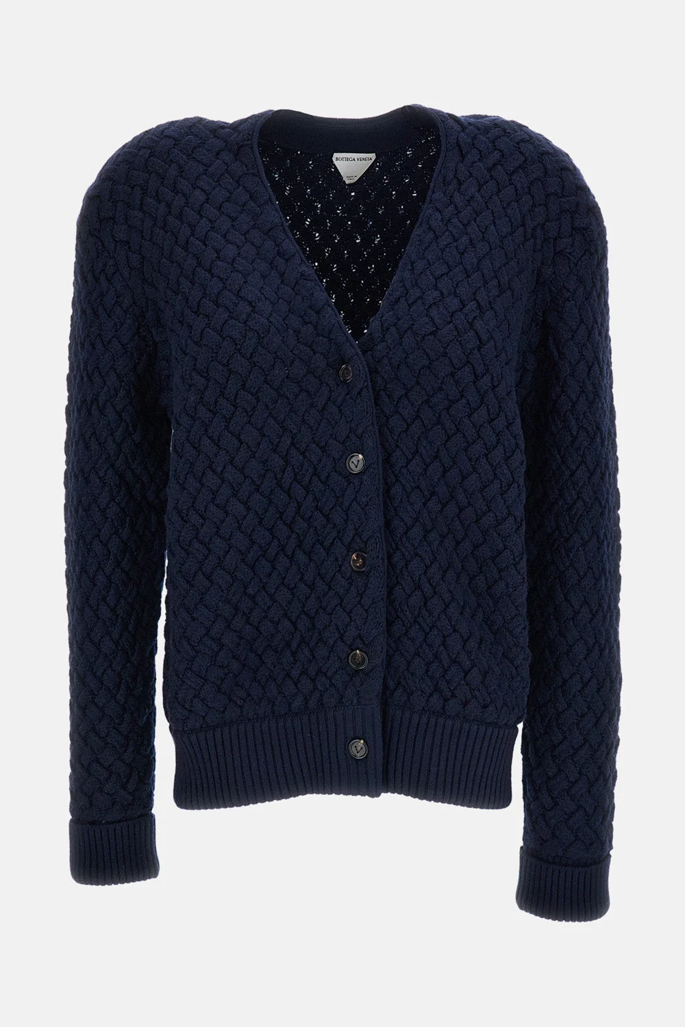Cable-knit cardigan - 1