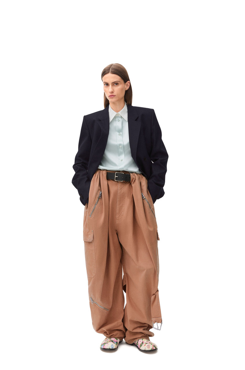 Loewe Balloon cargo trousers in cotton outlook