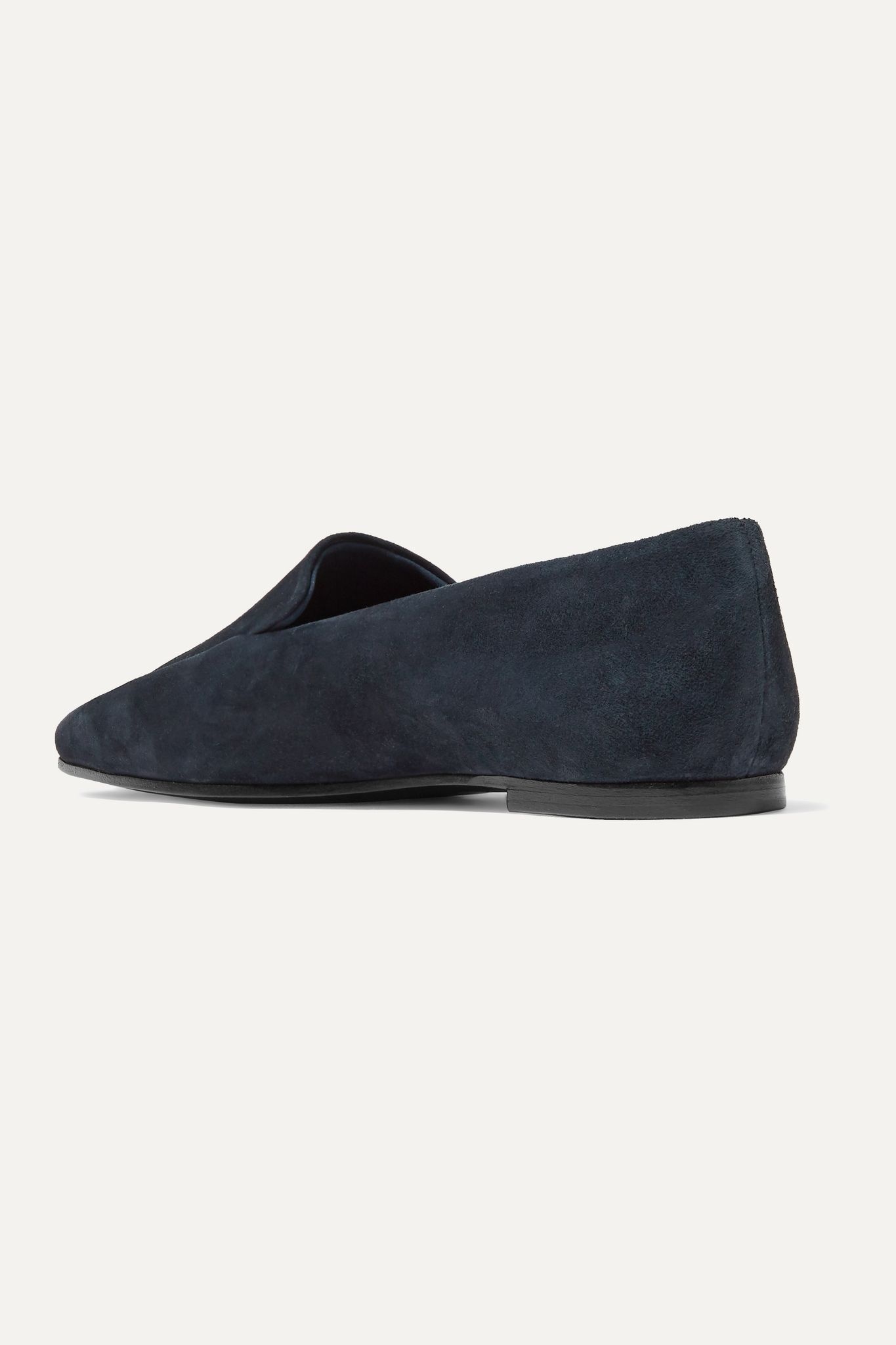 Minimal suede loafers - 4