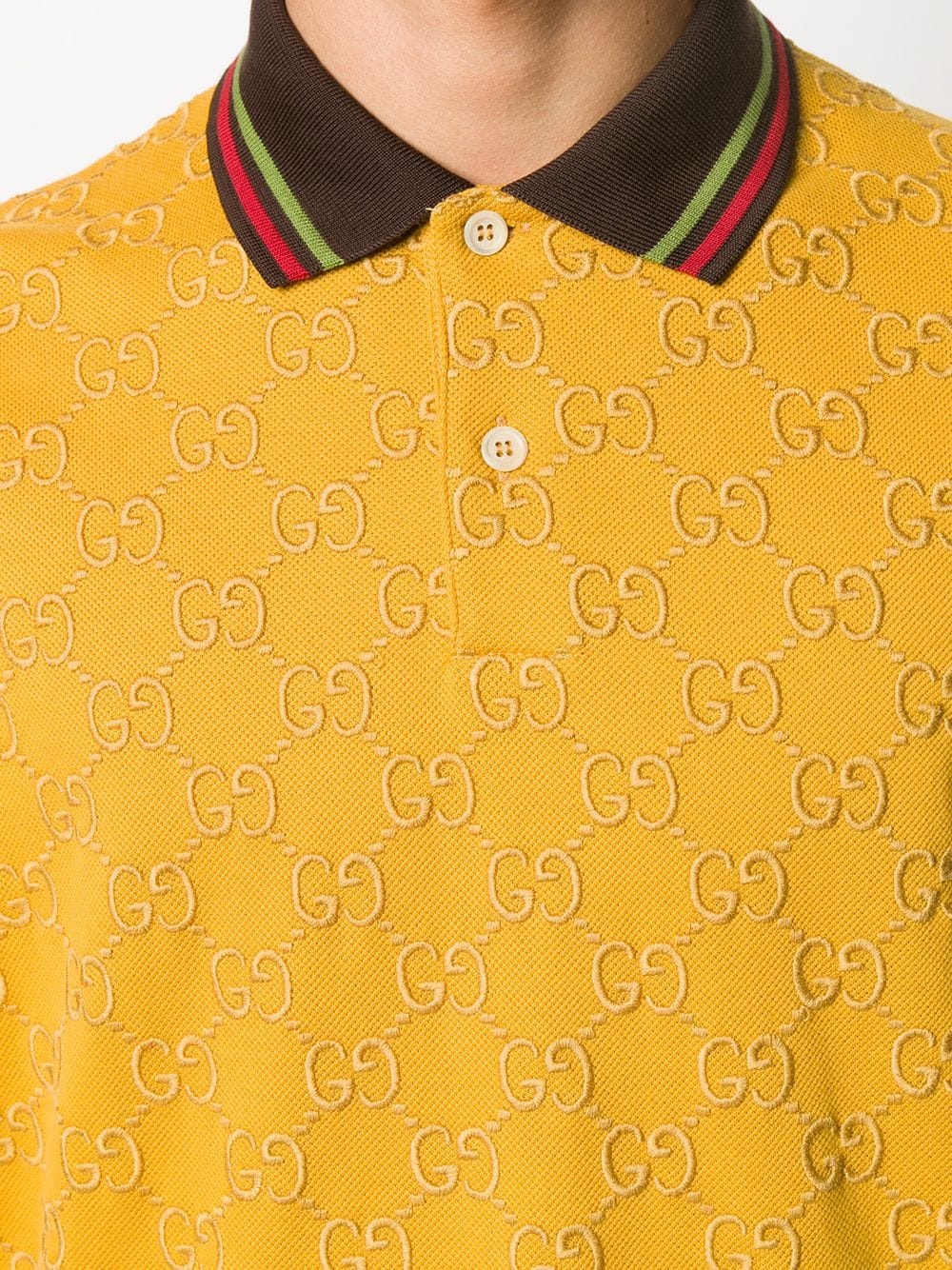 embroidered GG Supreme polo shirt - 5