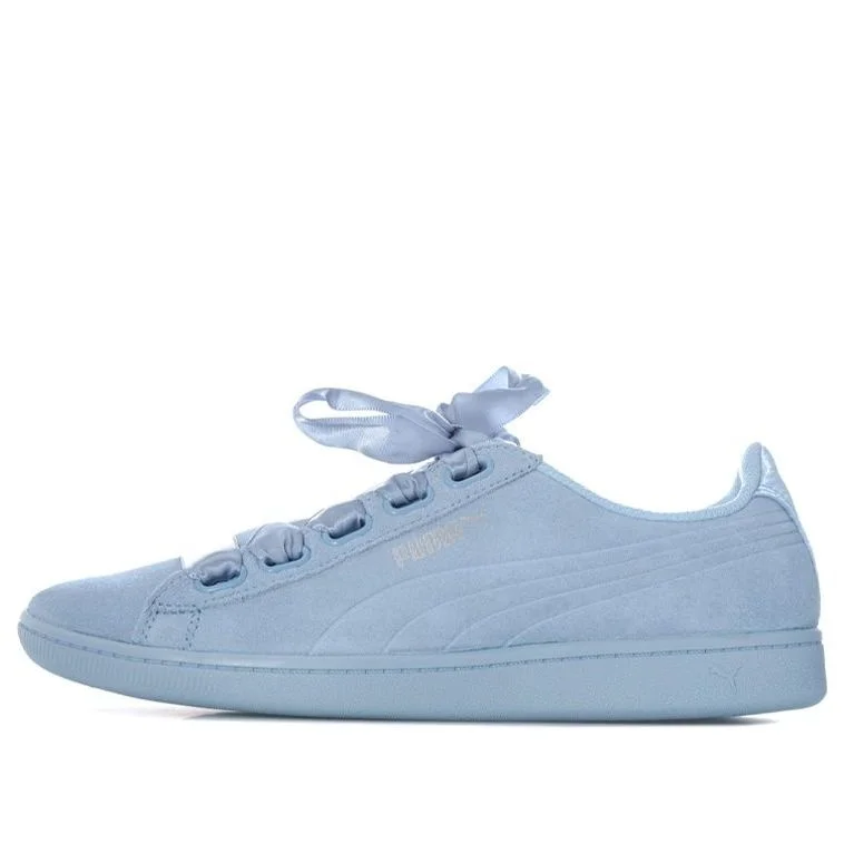 (WMNS) PUMA Vikky Ribbon Satin For Blue 366416-04 - 1