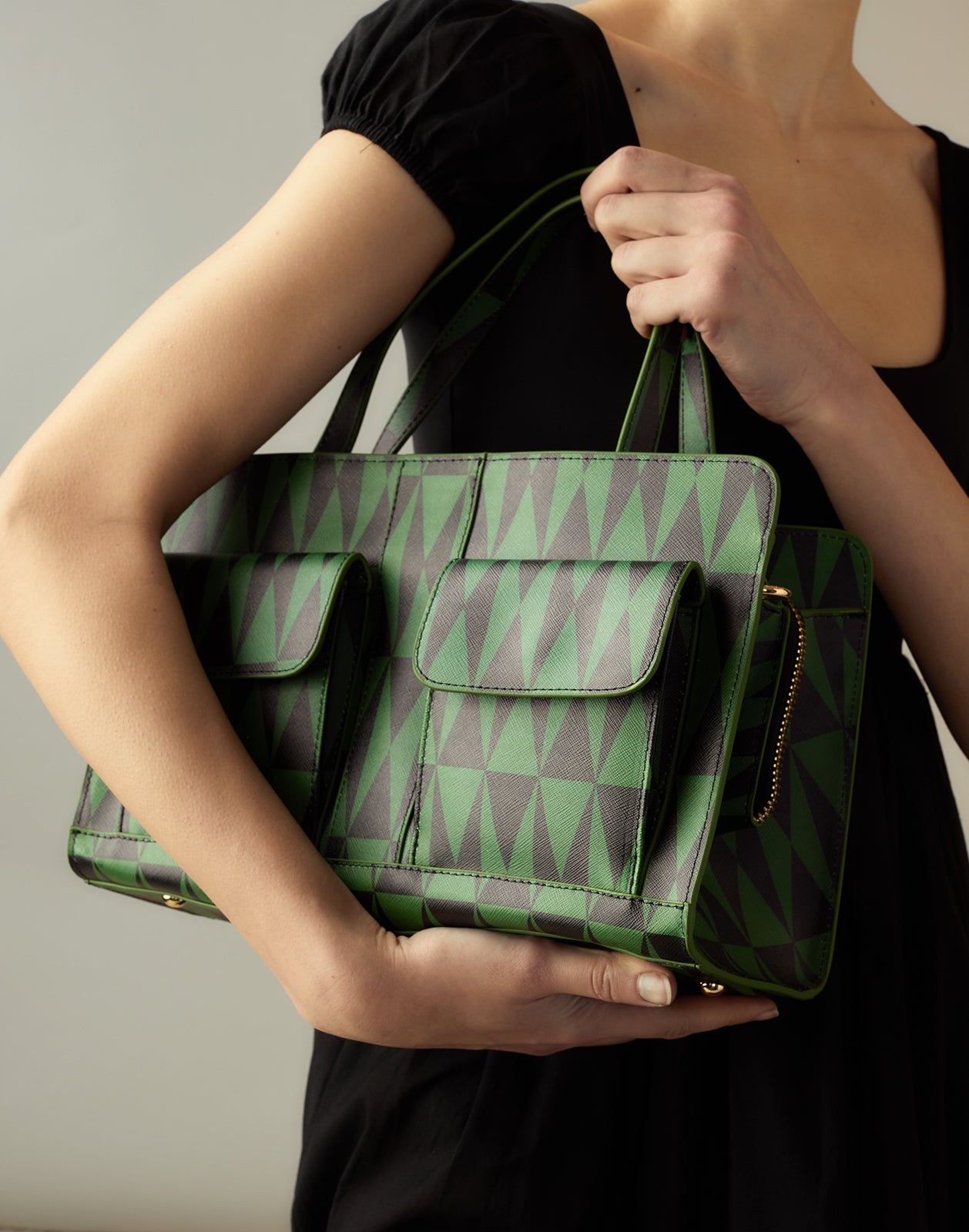 Evergreen Leather Handbag - 6