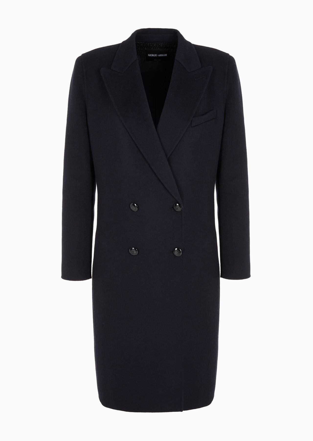 ASV double-breasted wool coat - 1