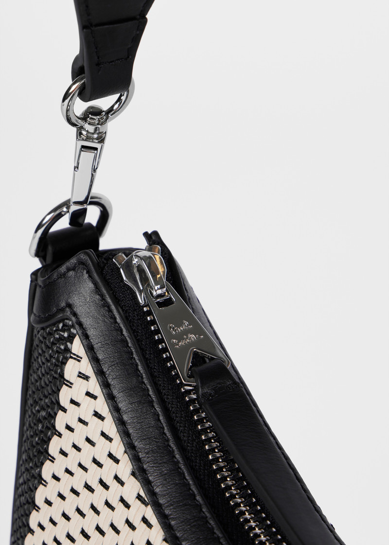 Women's Woven Stripe Hobo Bag 6