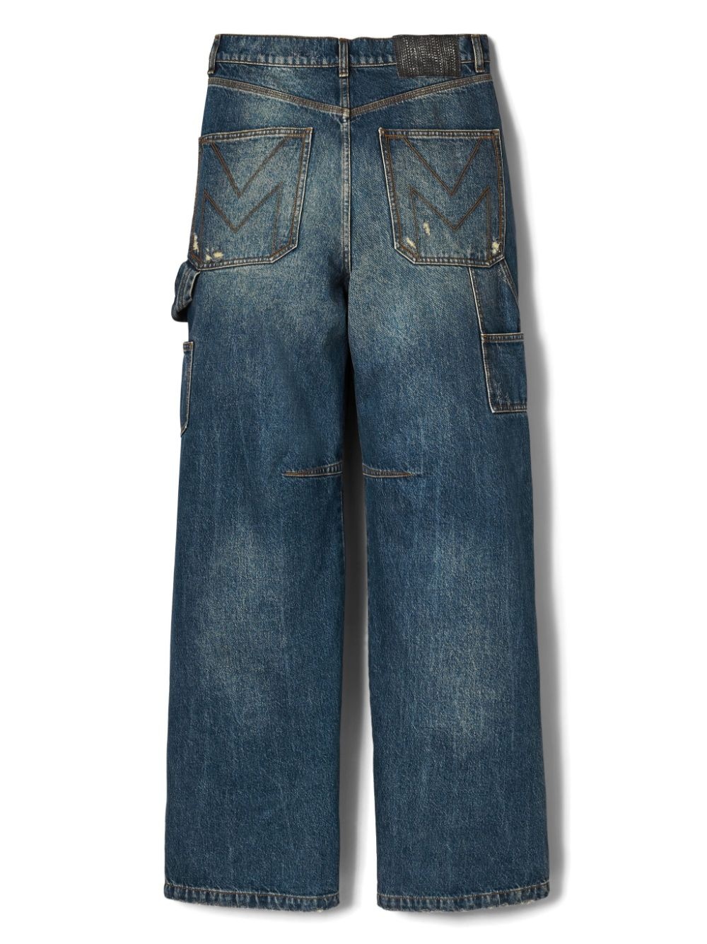 Grunge Oversize wide-leg carpenter jeans - 6