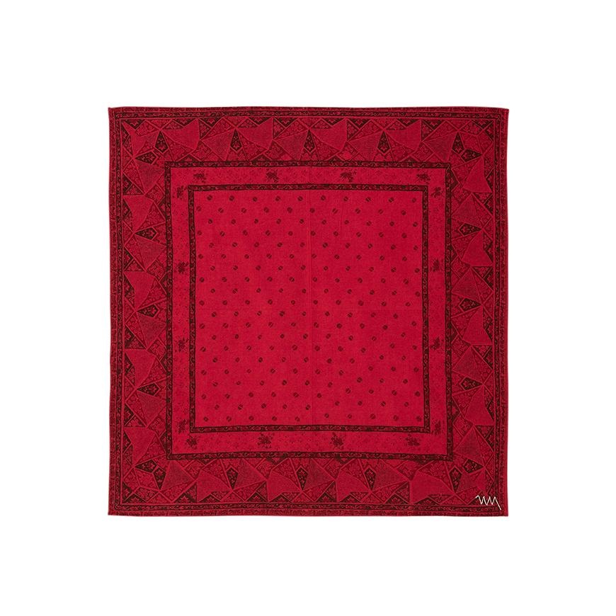 KHADI BANDANA (N.D.) #2 RED - 1