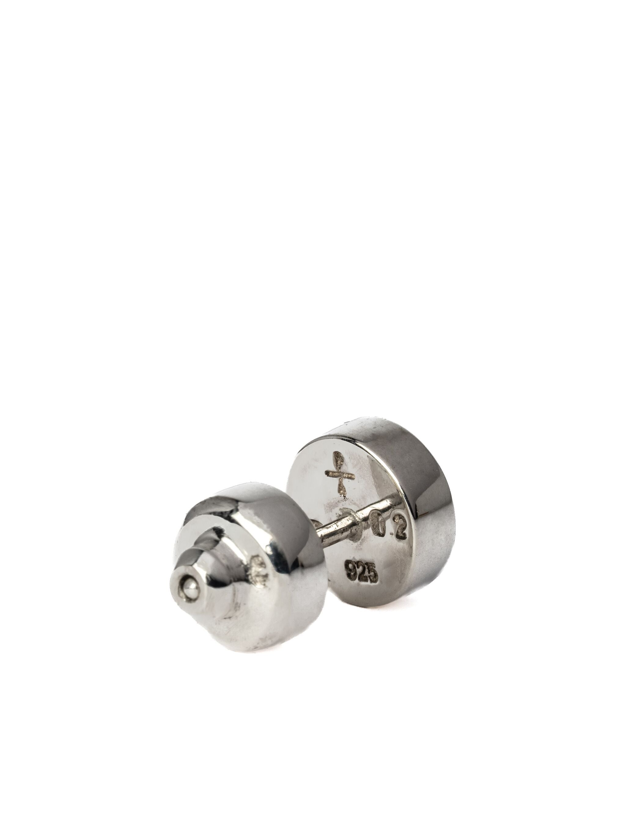 PARTS OF FOUR Stud Earring (0.2 CT, Blue Diamond Slab, PA+BDIA) - 2