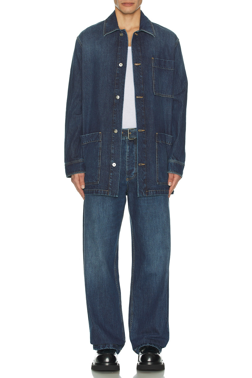 Original Medium Wash Indigo Jacket - 4