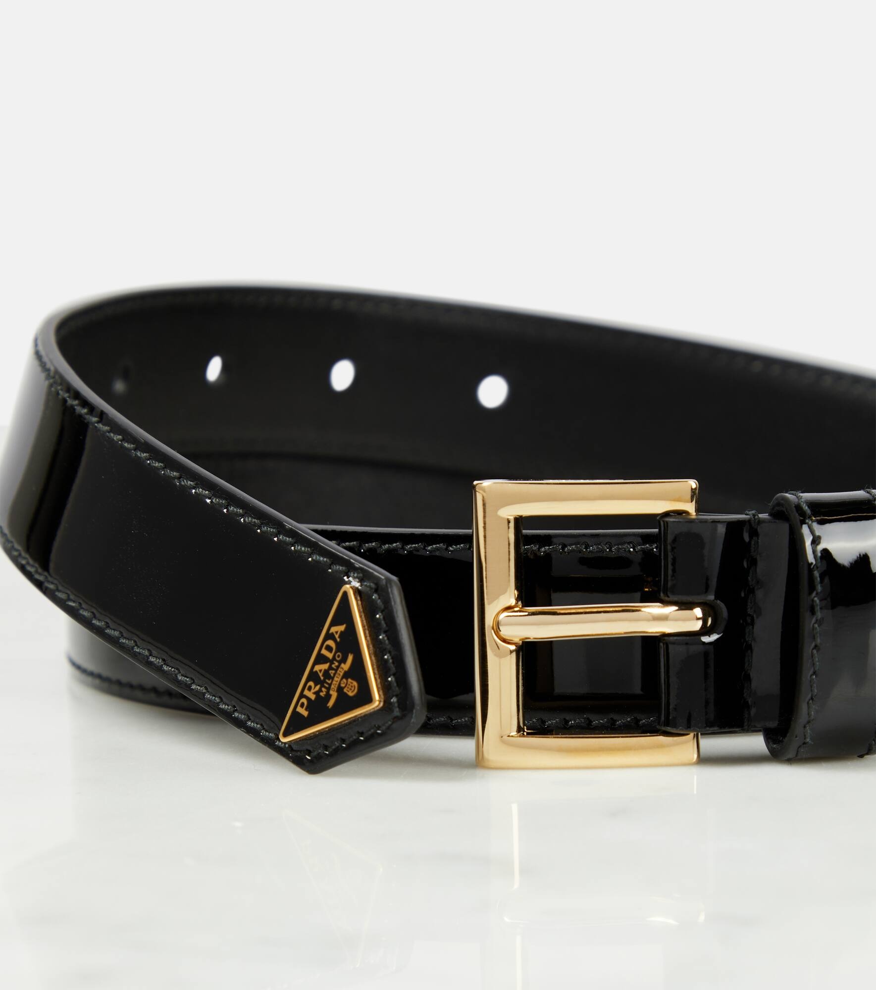 Patent leather belt - 3