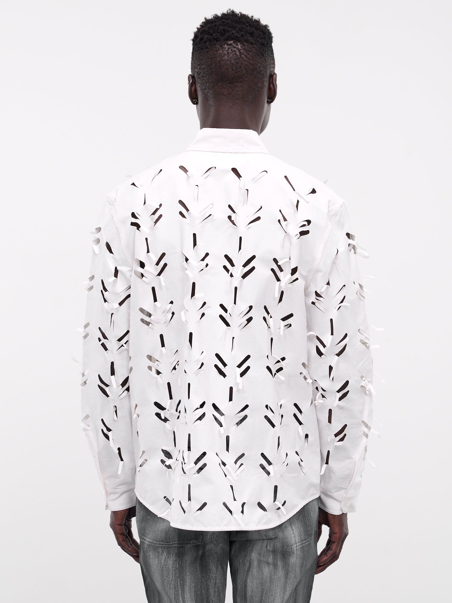 Laser-Slashed Shirt - 3
