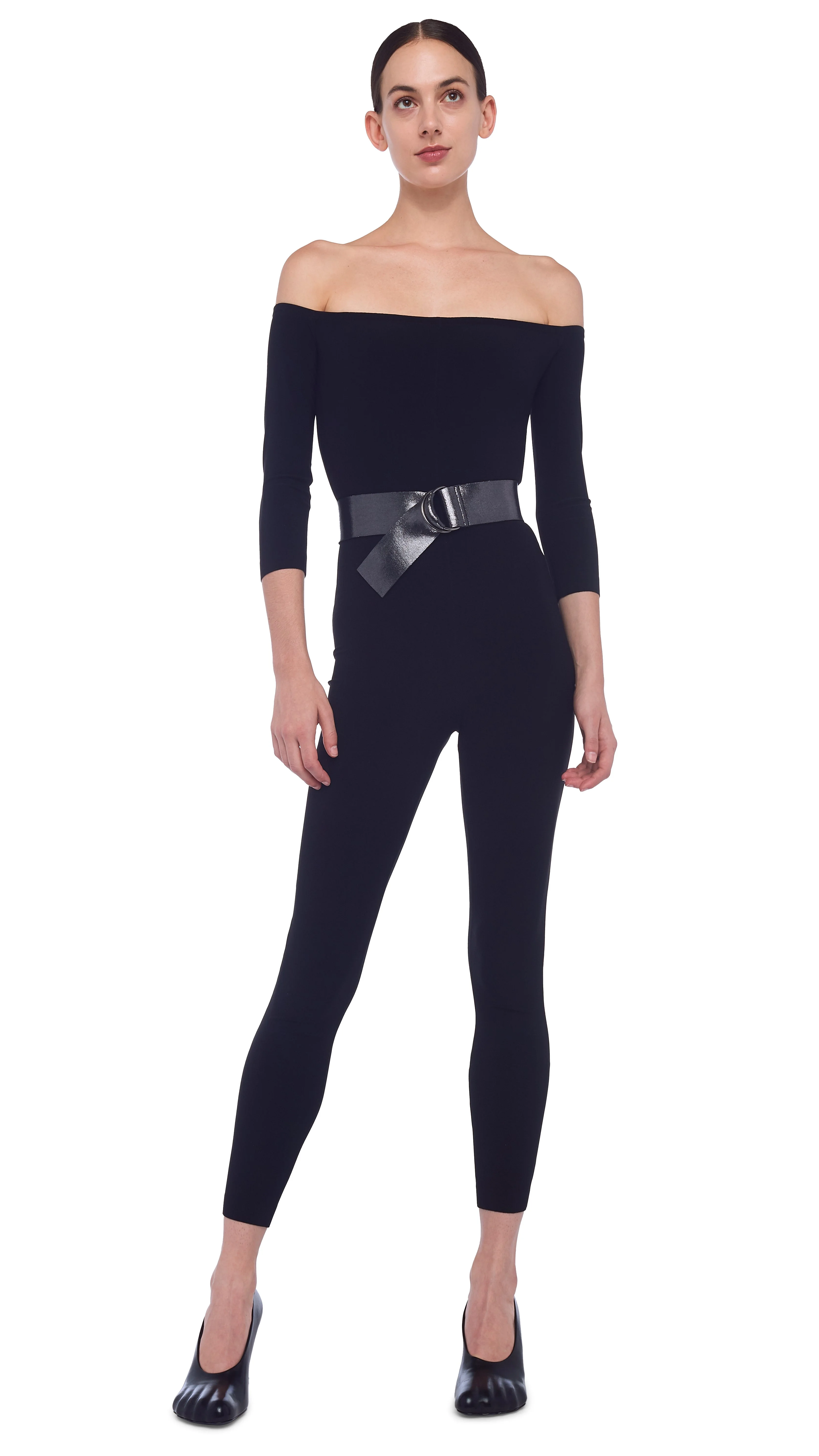 OFF SHOULDER CATSUIT - 1