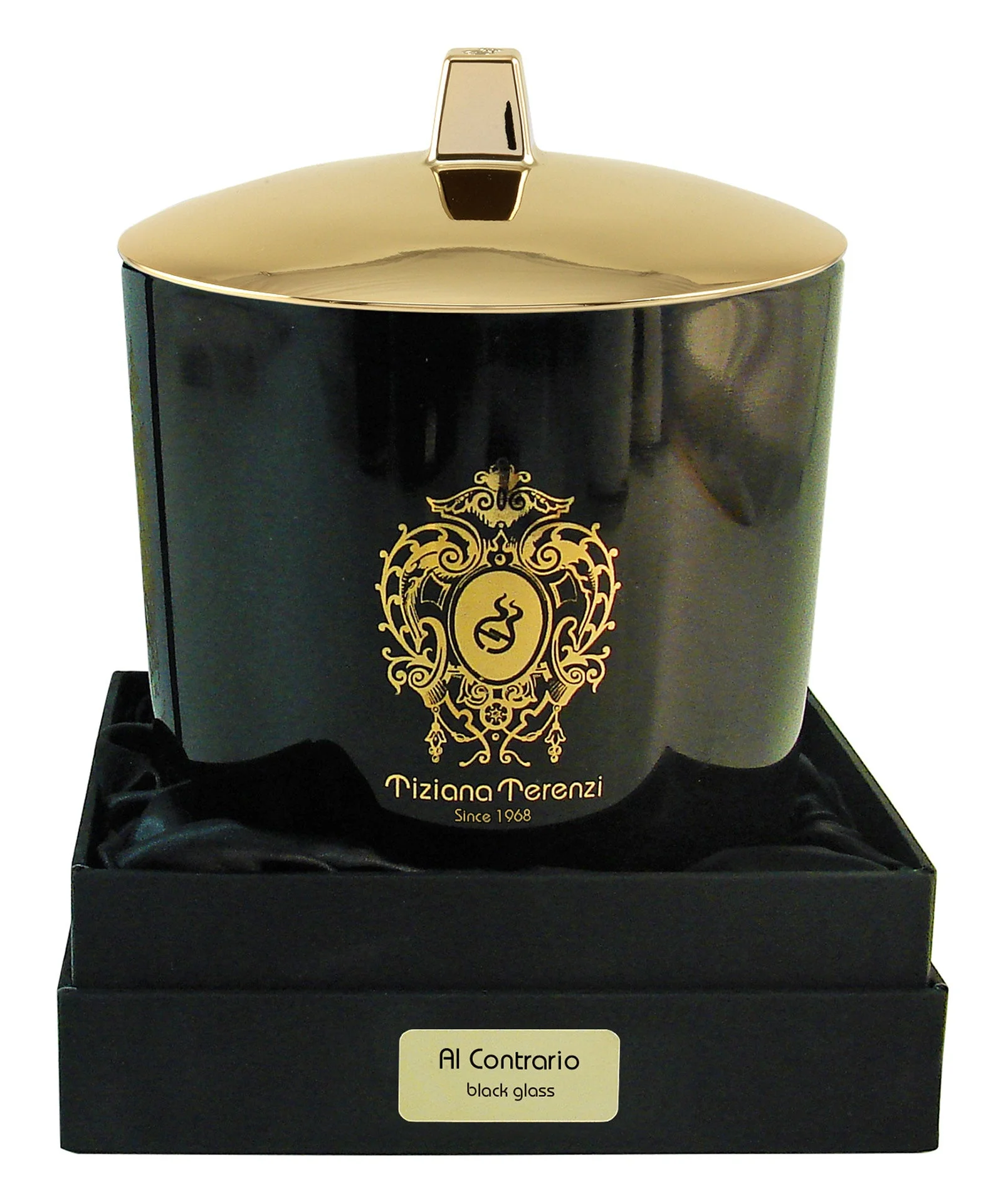 Al Contrario maxi Scented candle with 3 wooden wicks - 1