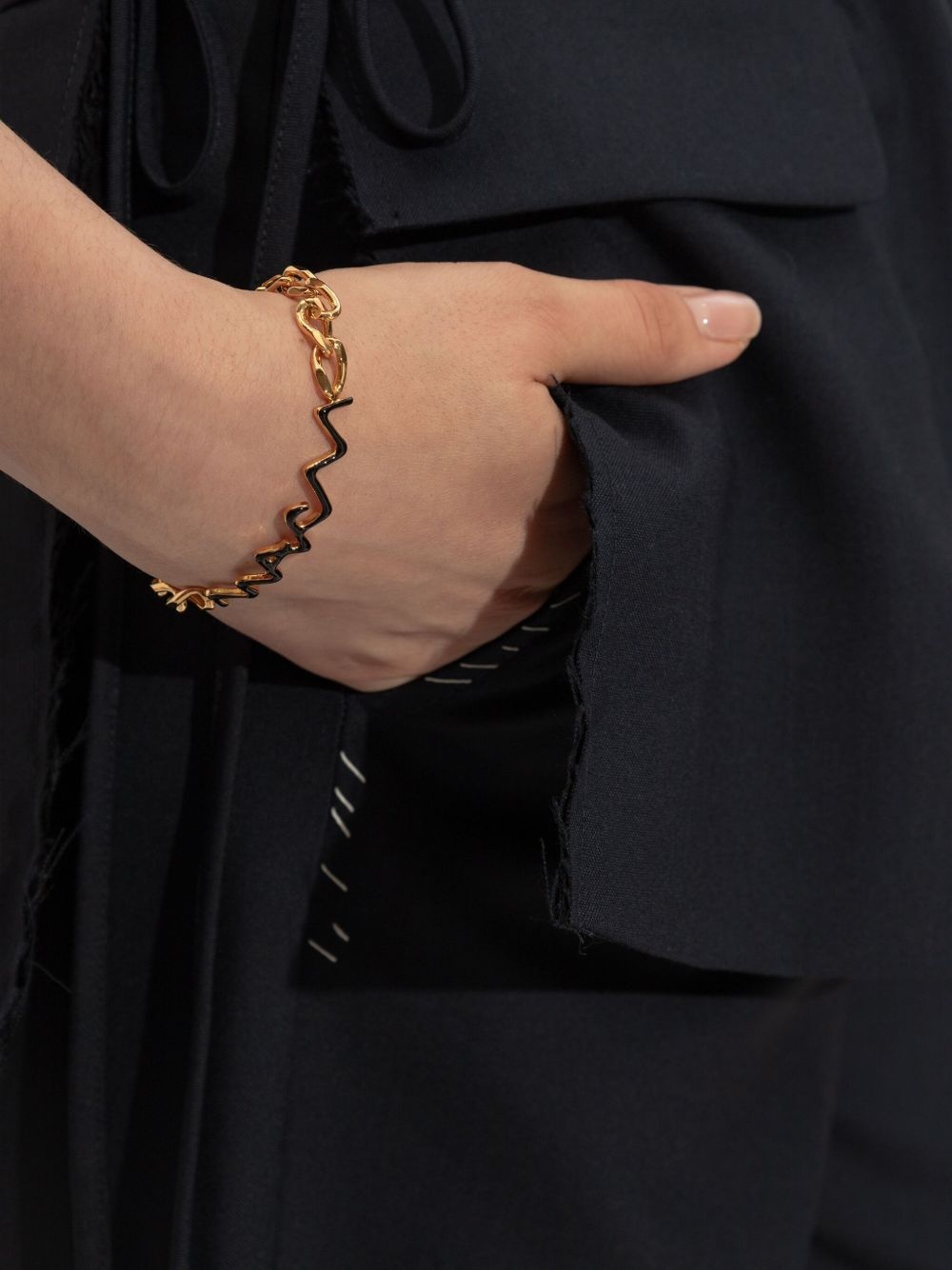 marni-symbol chain-link bracelet - 2