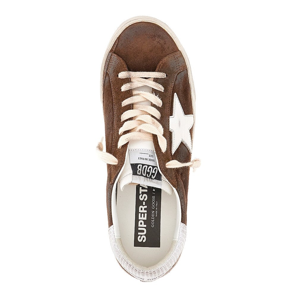 SUEDE LEATHER ' SUPER-STAR' SNEAKERS - 4