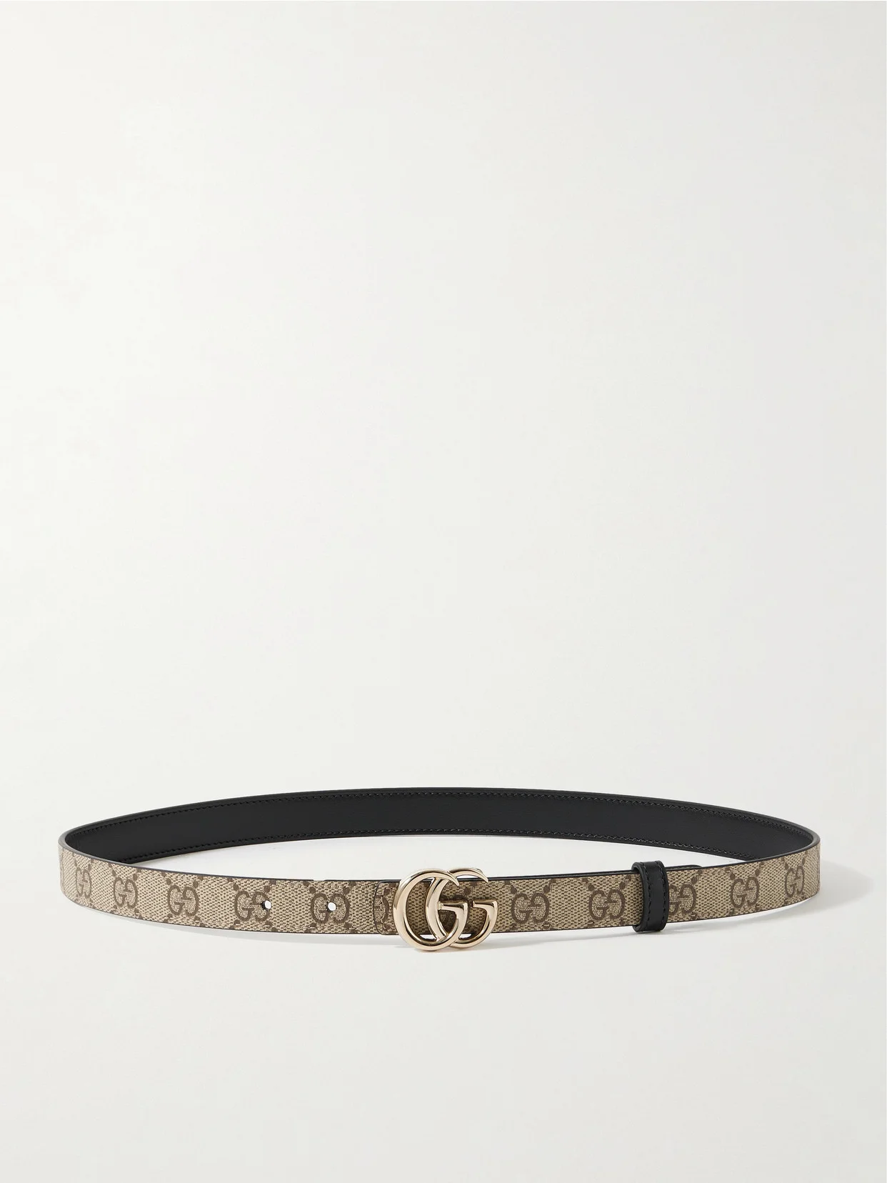Gg Marmont Reversible Leather Belt - 1