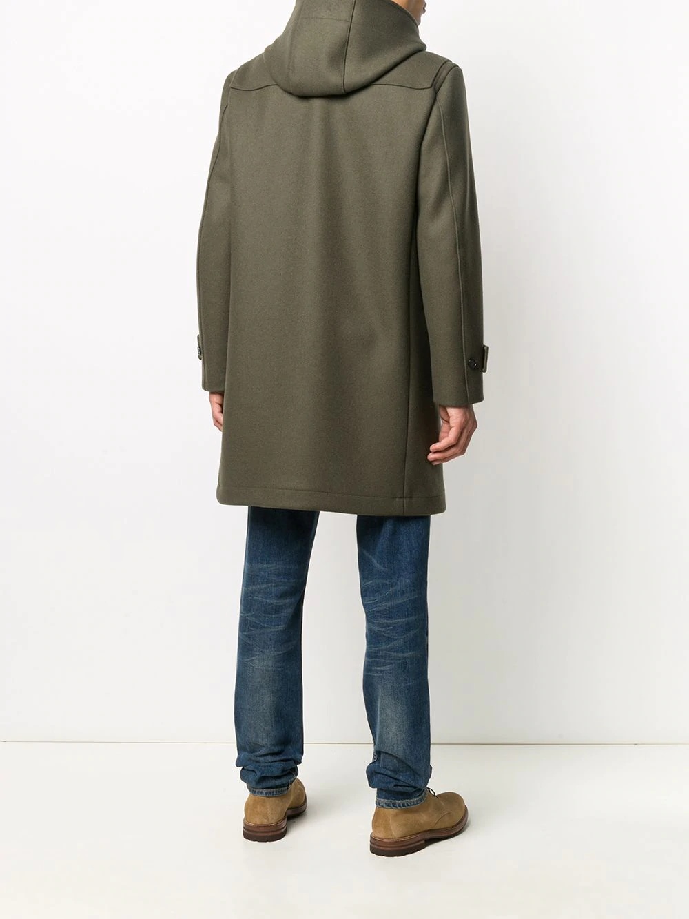 WEIR hooded duffle coat - 4