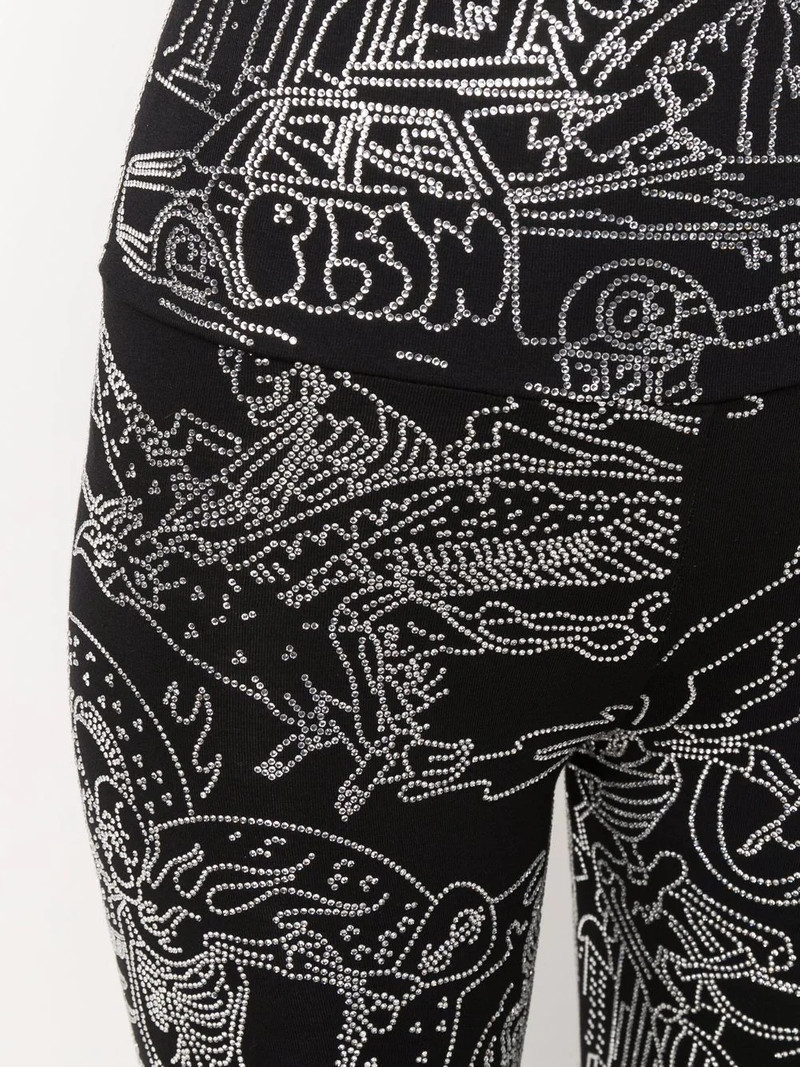문신 인쇄 embellished 레깅스 5
