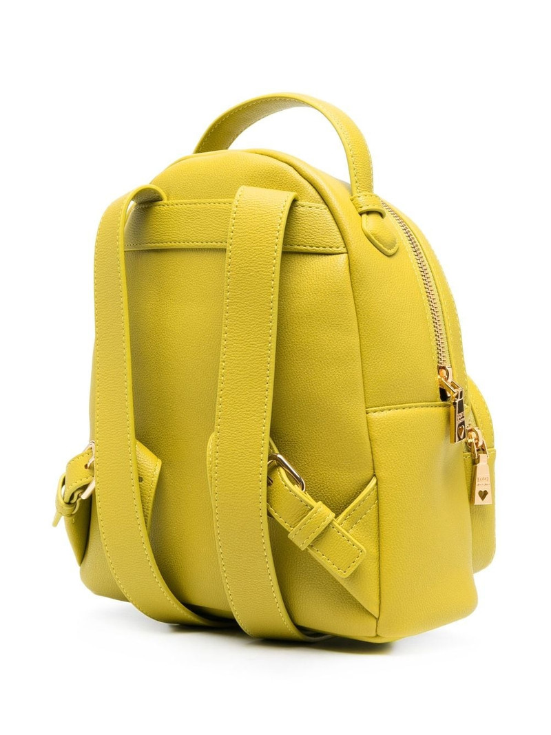 logo-plaque zip backpack 4