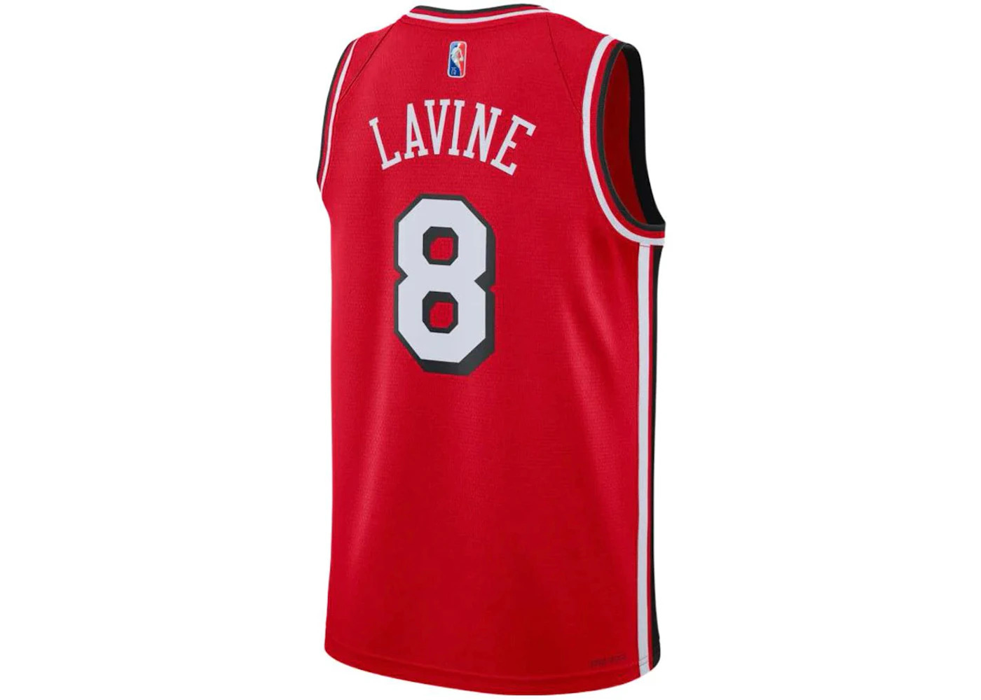 Nike Chicago Bulls Lavine City Edition Jersey Red - 2
