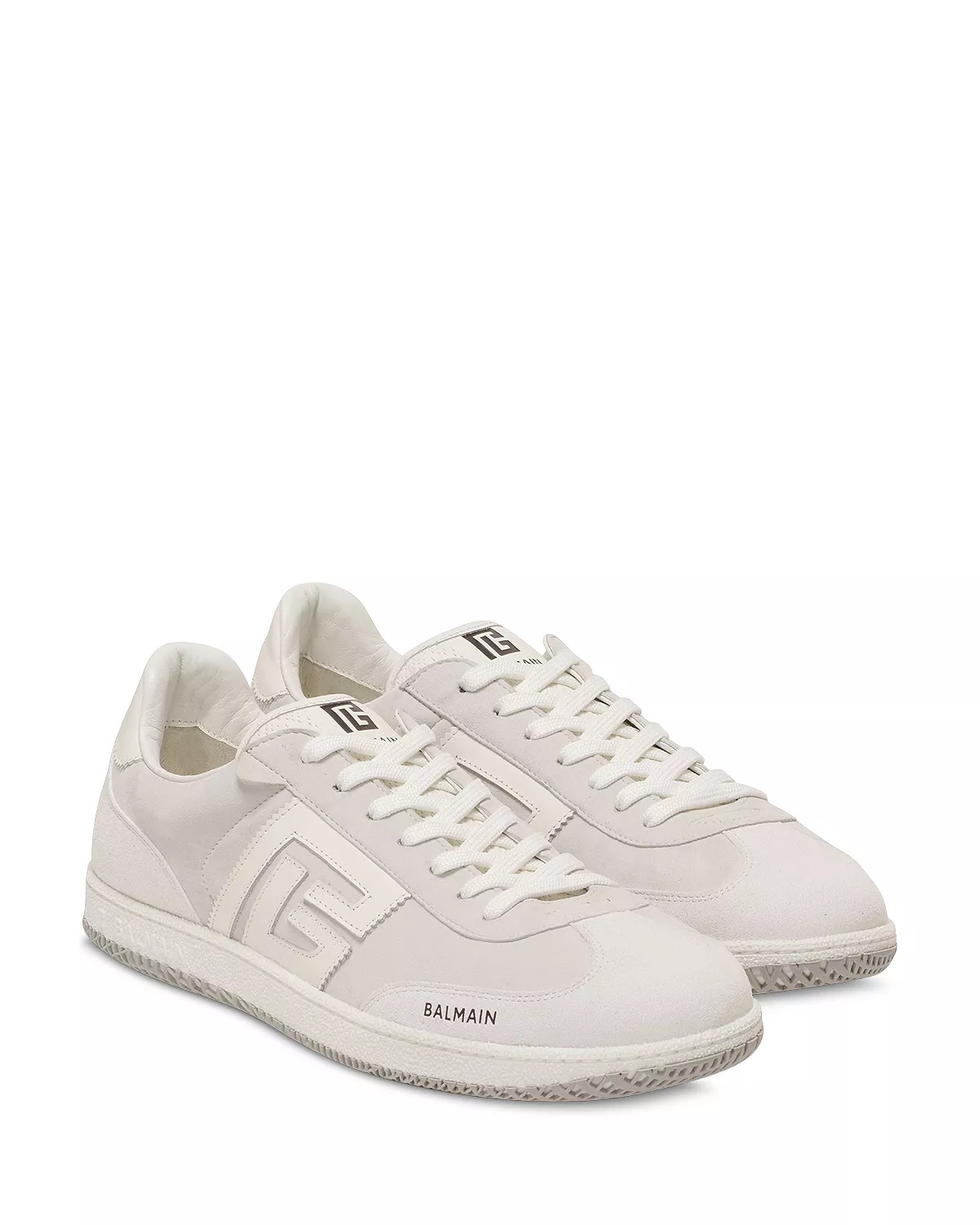 Men's Swan Suede & Patent Leather Sneaker - 3