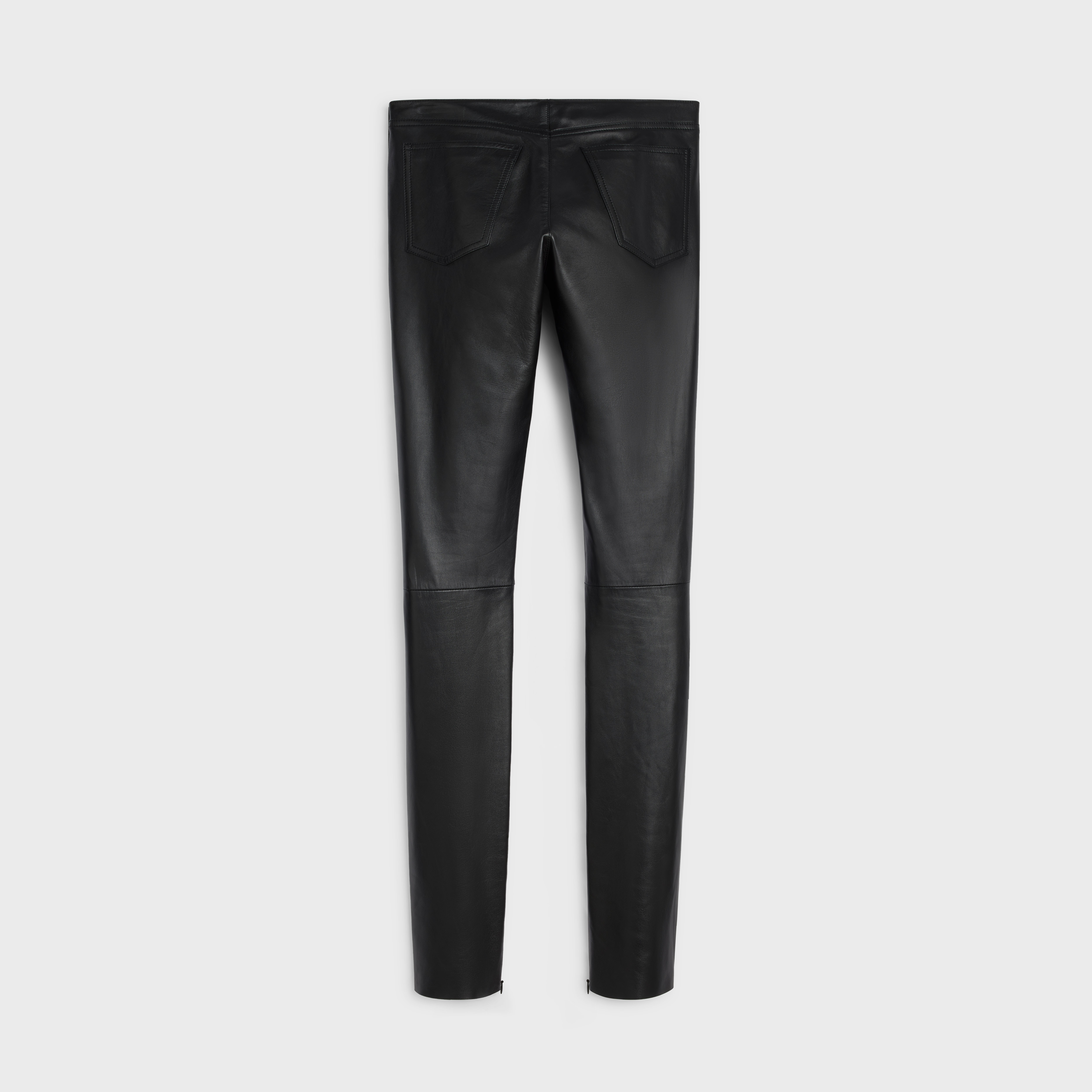 Skinny jeans in plongé lambskin - 2