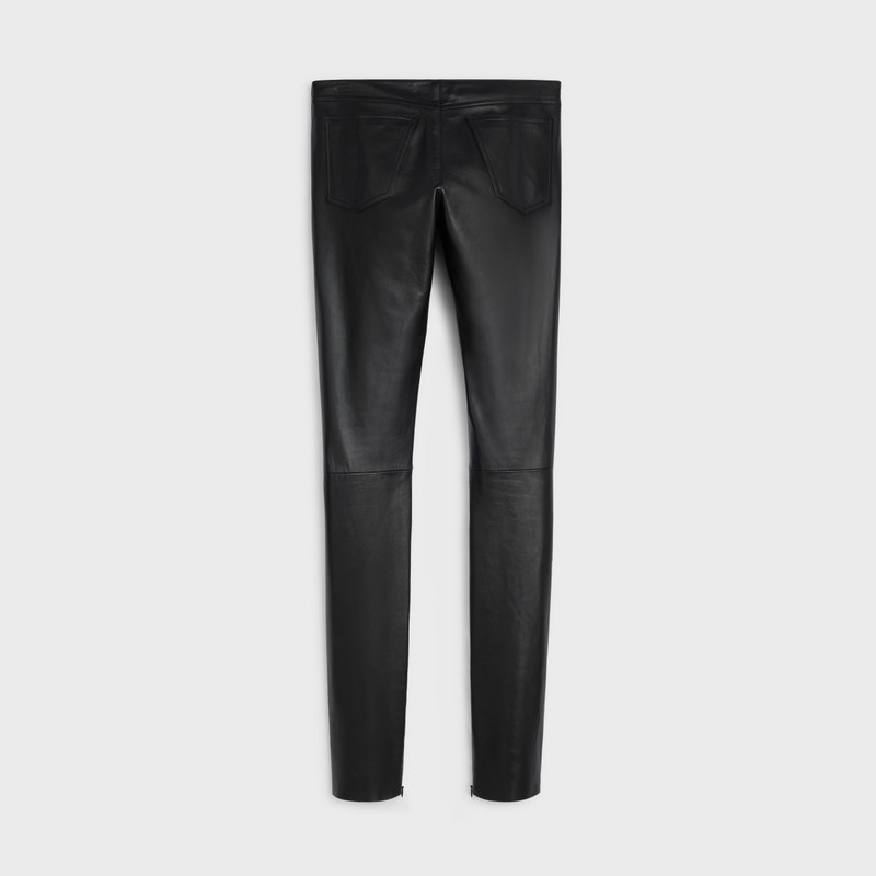 CELINE Skinny jeans in plongé lambskin outlook