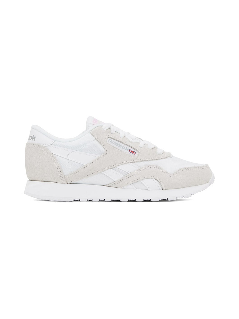 White Classic Sneakers - 1