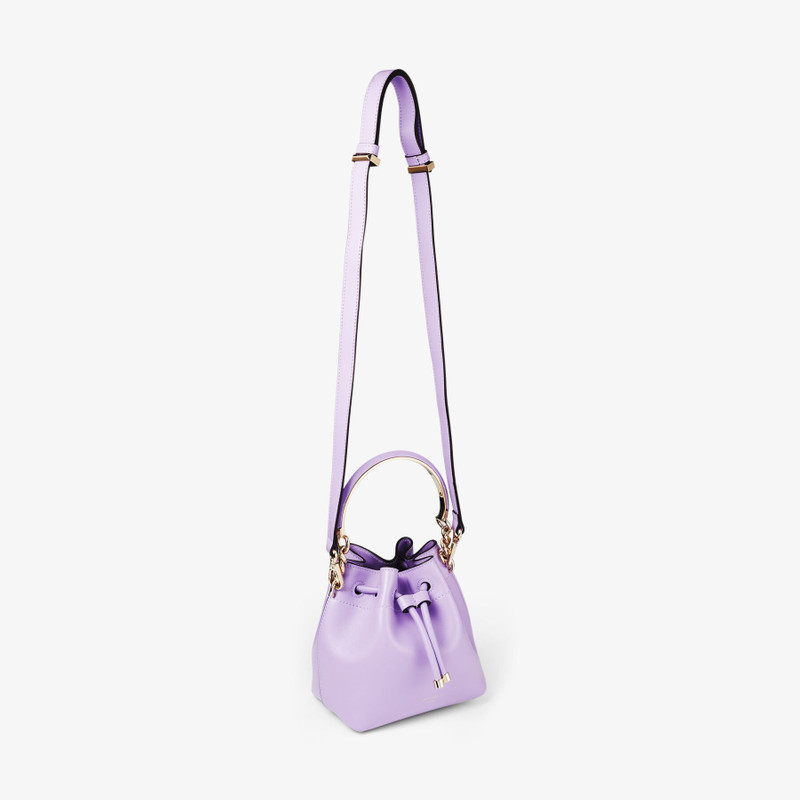 Bon Bon Bucket/s
Wisteria Soft Shiny Calf Leather Bucket Bag 7