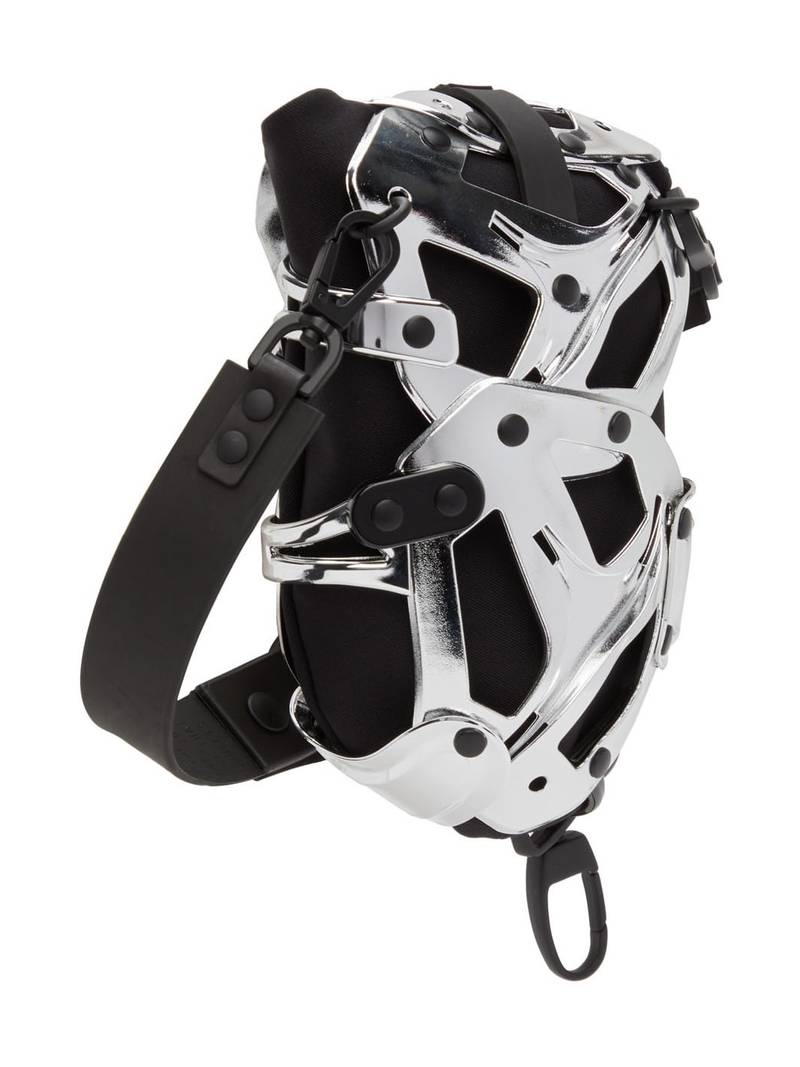 Silver Funcase Messenger Bag 3