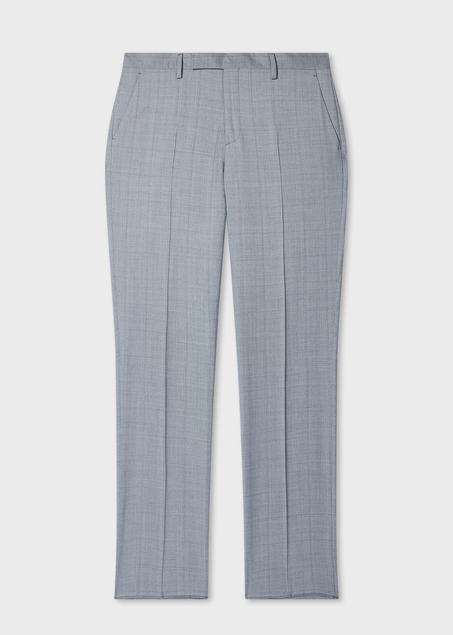 Grey 'Zelander' Check Wool Suit - 5