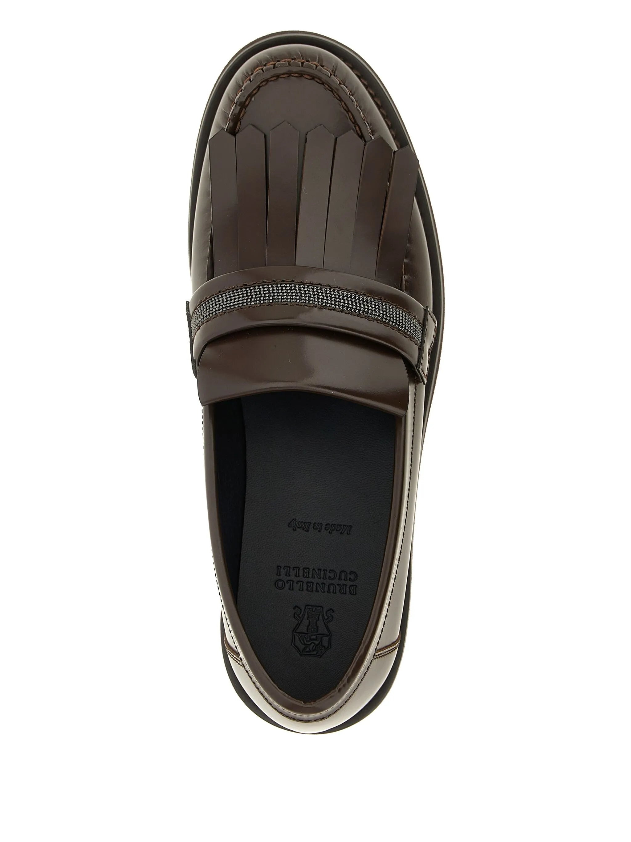 Brunello Cucinelli Monili Fringed Loafers - 2