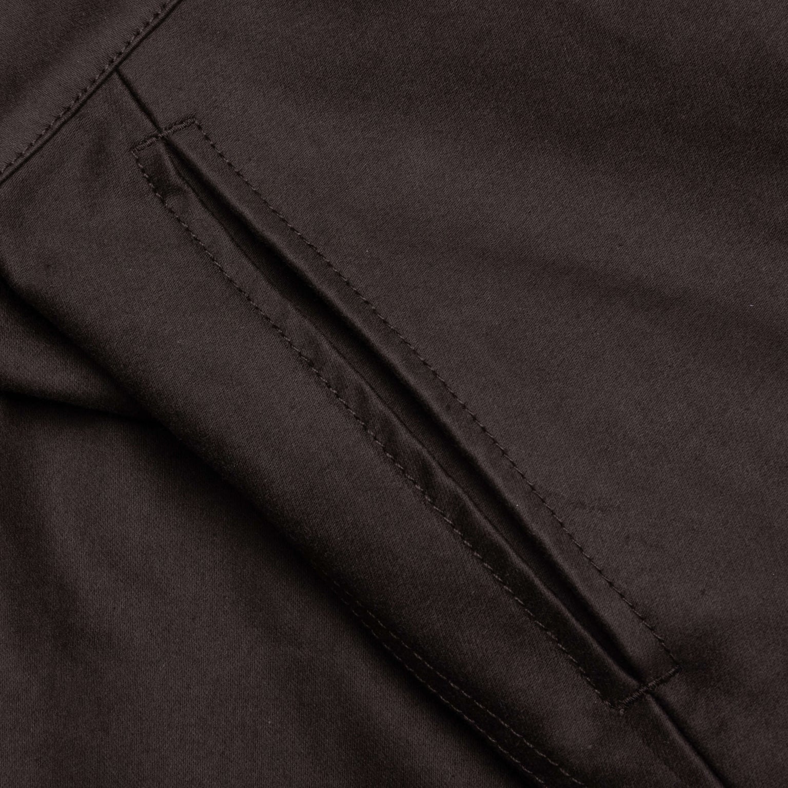 BROWN ORGANIC COTTON CARGO TROUSERS TCY36 - MOCA - 4