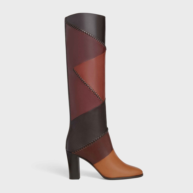 Claude Patchwork Boot in Calfskin 1