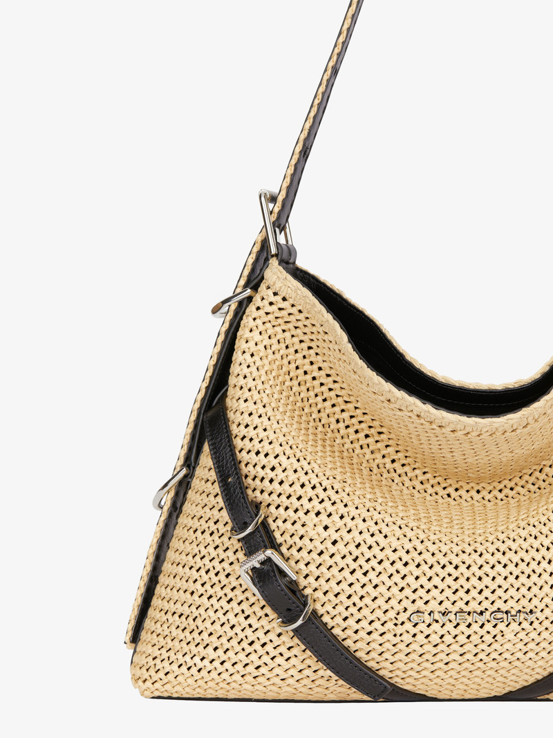 MEDIUM VOYOU BAG IN RAFFIA 6