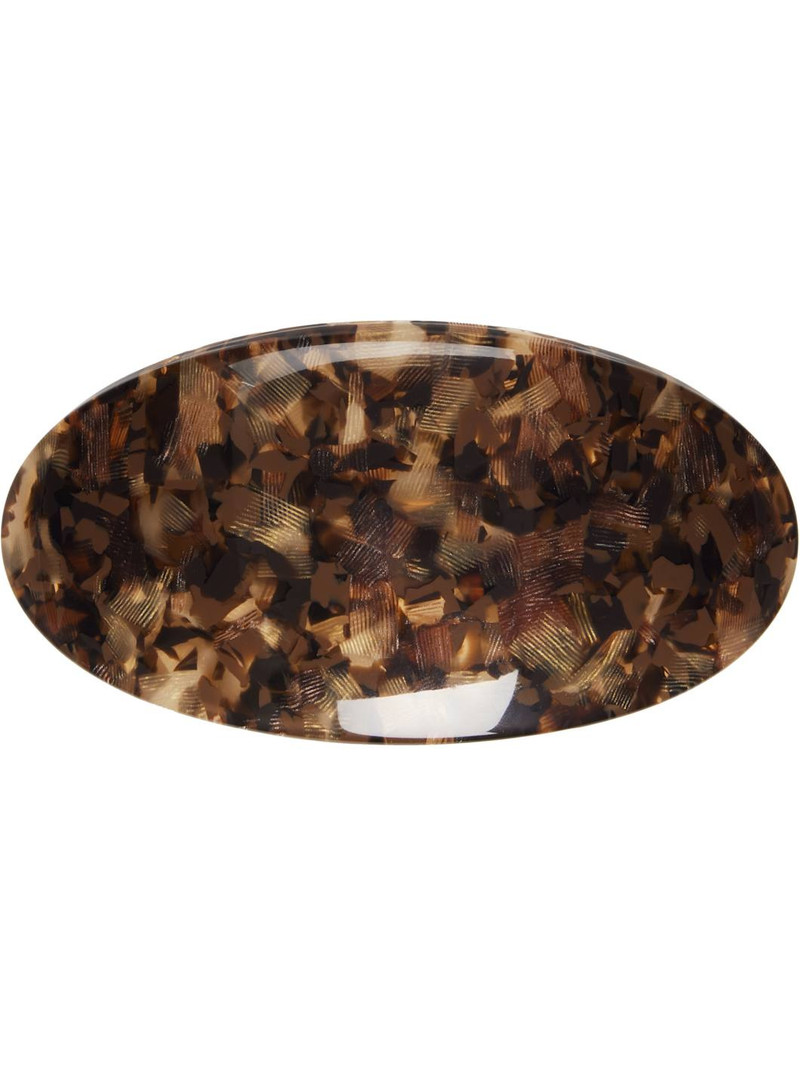 Brown Coupole Hair Clip 1