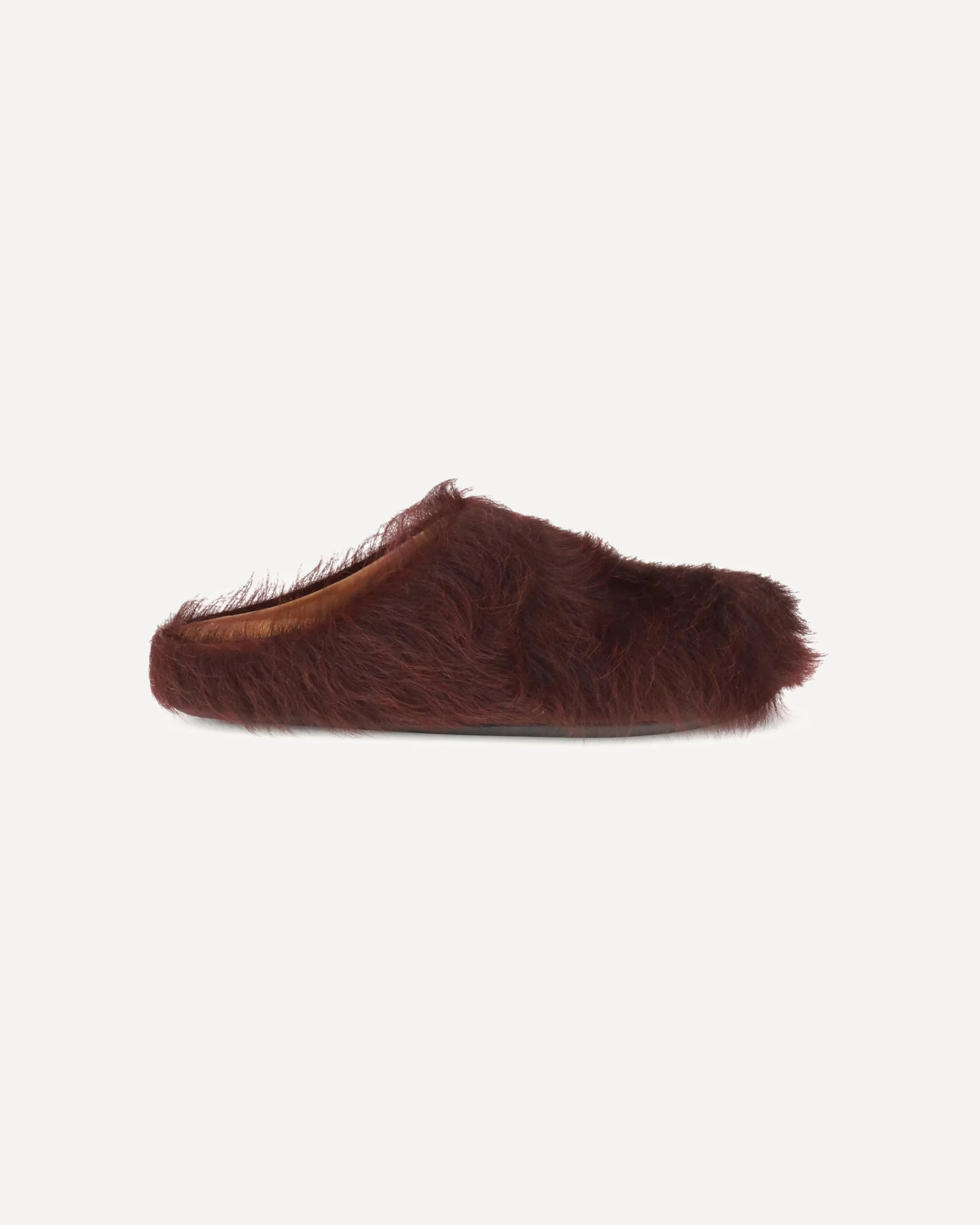 Long-haired calfskin Fussbett Mules - 1