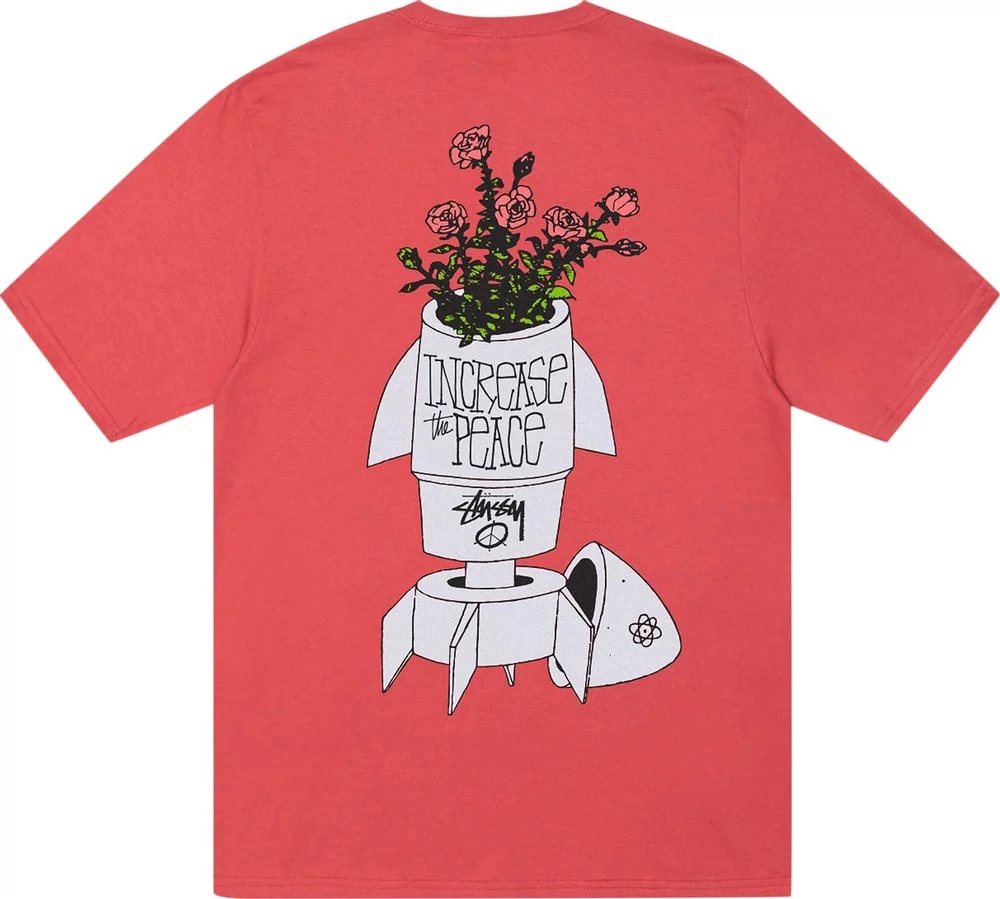 STUSSY Men Flower Bomb Tee - 2