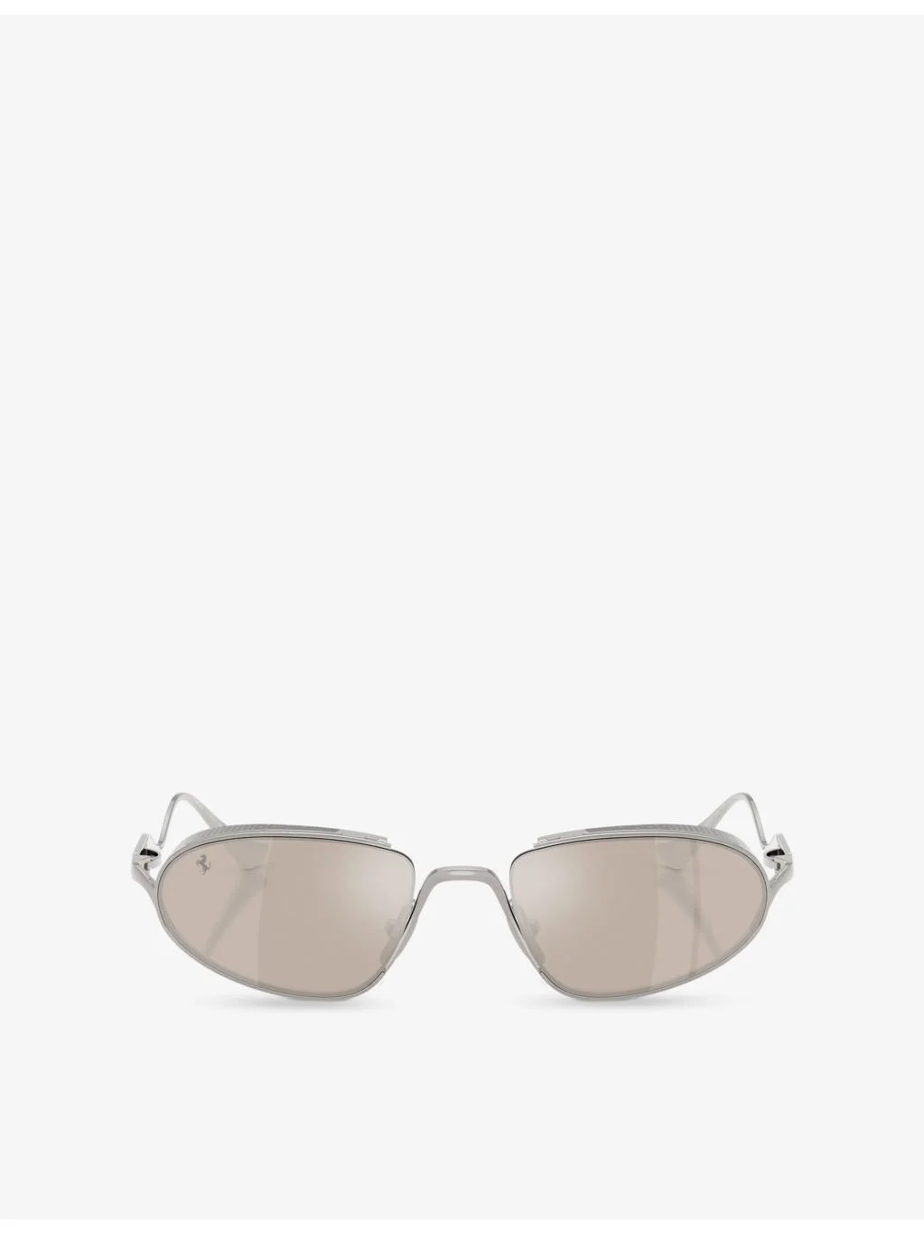 FH1022T Oval-Frame Metal Sunglasses - 1