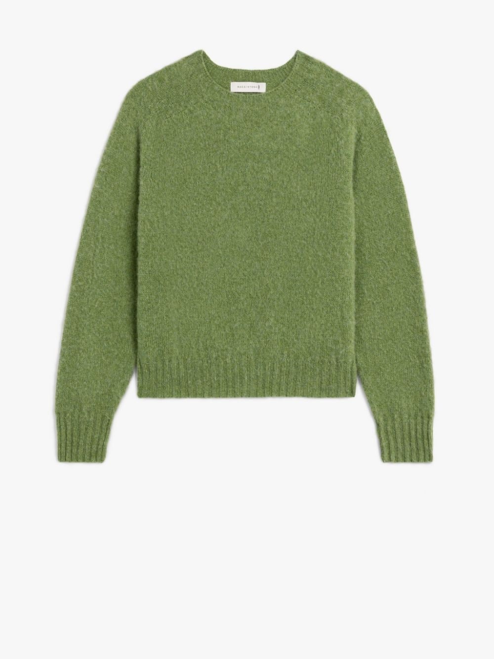 KENNEDI APPLE GREEN WOOL CREWNECK SWEATER - 1