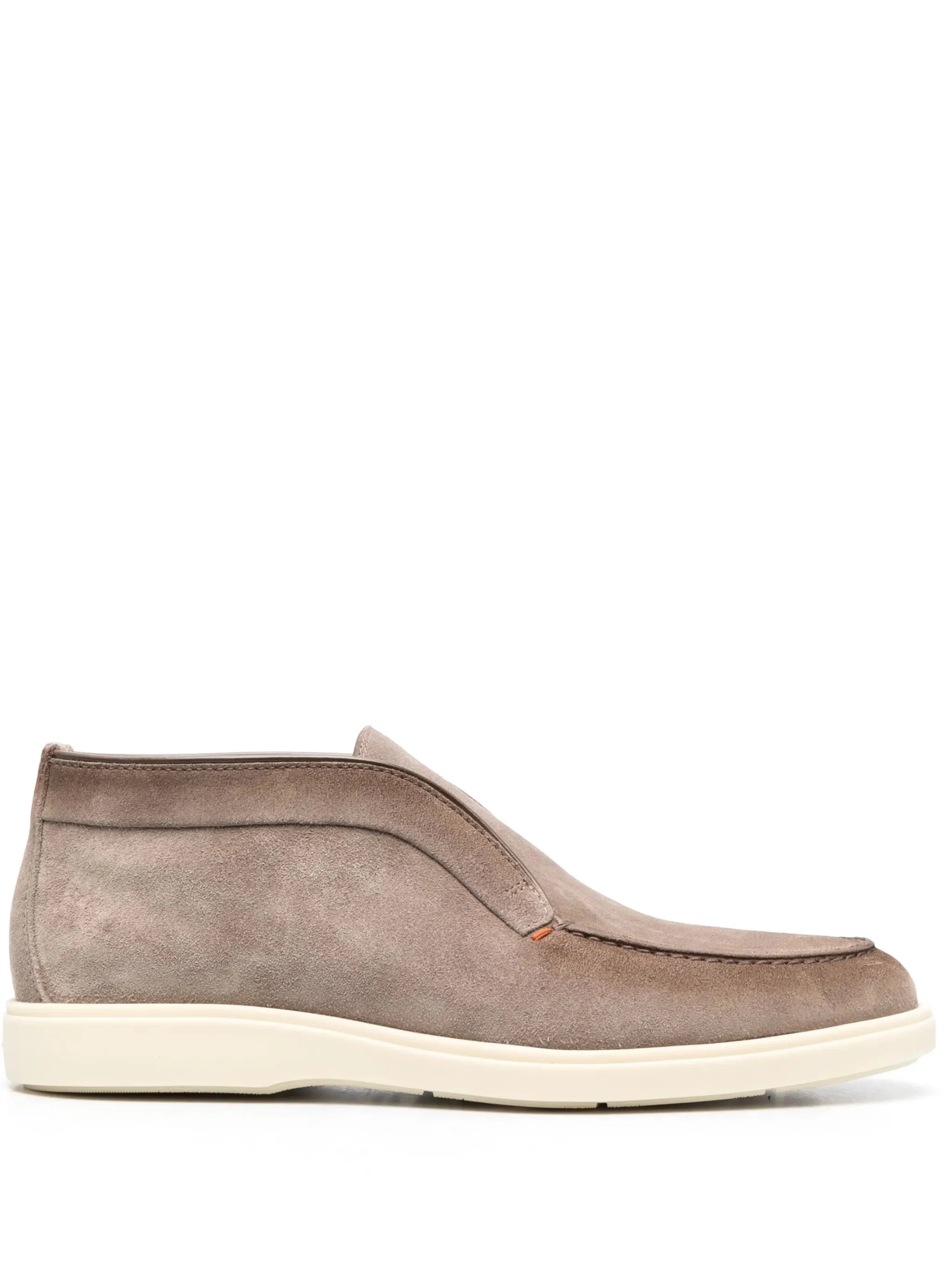 Slip-on Suede Boots - 1
