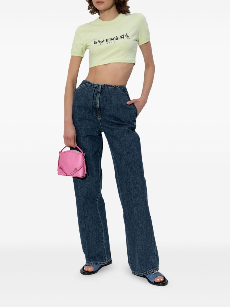 Givenchy 4G-embroidered straight-leg jeans outlook