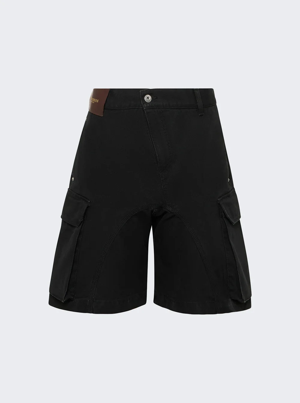Twisted Patch Pocket Short Black - 1