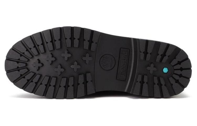 (WMNS) Timberland Stone Street Premium Platform Waterproof Chukka Boots 'Black Nubuck' A5REN - 5